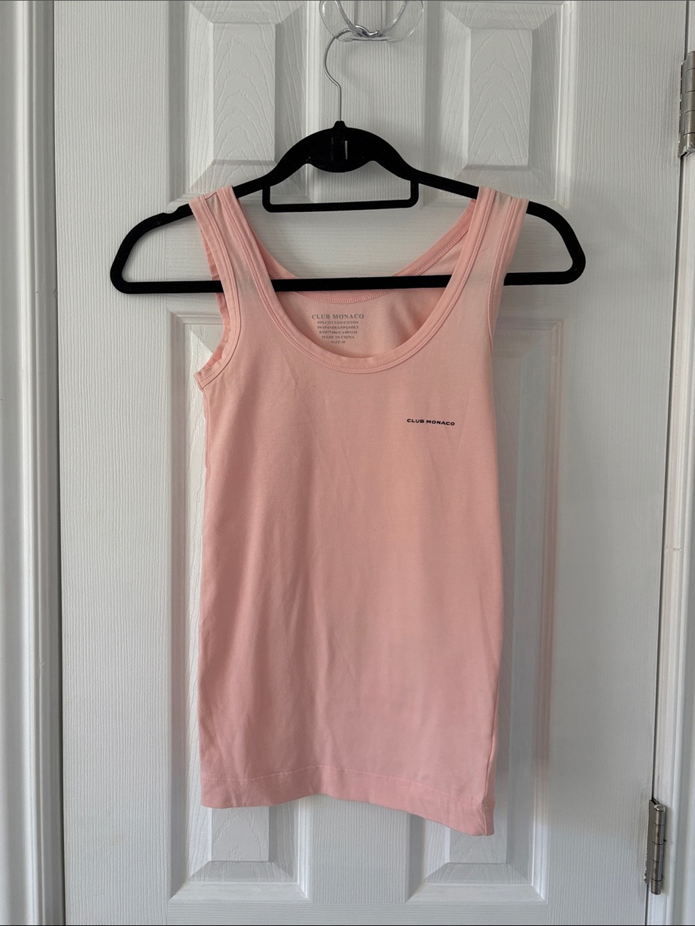 Club Monaco pink tank top - size medium